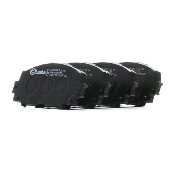 Bremse Toyota Prius 3: Bremseklosser BREMBO P 83 106