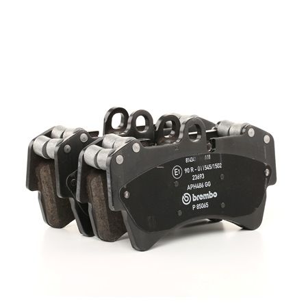 BREMBO | Pastiglie Freno predisposto per visualizzazione avviso usura, con lamierino anticigolío, senza accessori, con contrappesi P 85 065 Volkswagen Touareg I (7LA, 7L6, 7L7) 2008 economici online