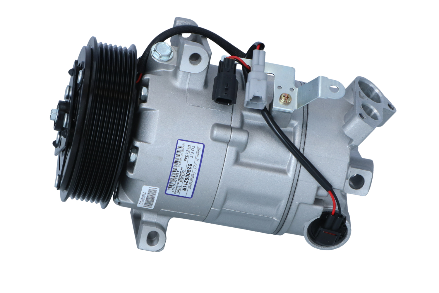 320055 NRF Air con compressor PAG 46, with magnetic clutch, with seal ring