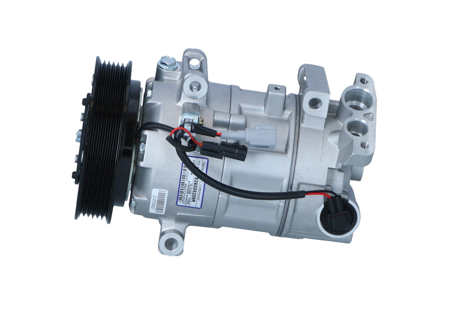 Número OEM 92 60 04E A0A - Compresor, aire acondicionado 320058 RENAULT, NISSAN, LADA