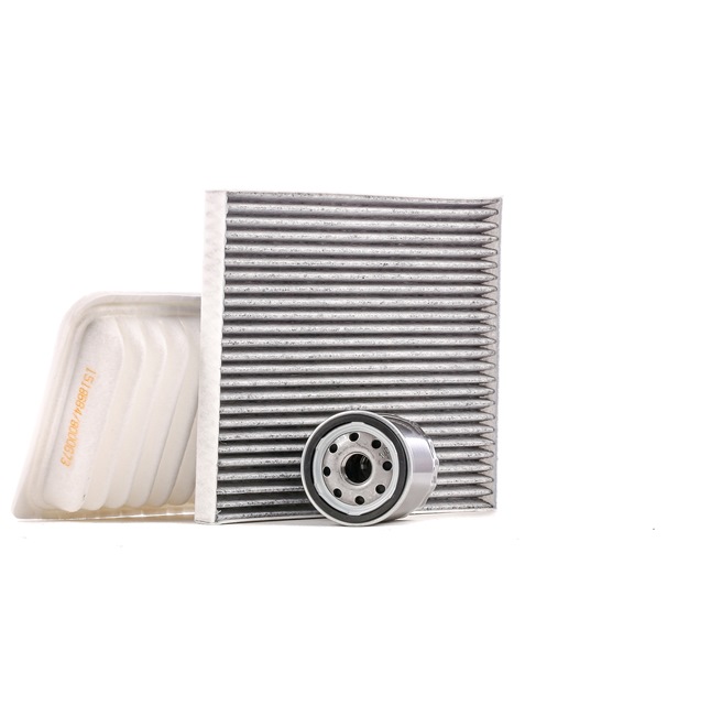 Filtersett 4055F2949 RIDEX TOYOTA Avensis Verso (M2) 2.4 VVT-i (ACM21) 2003 156 hk