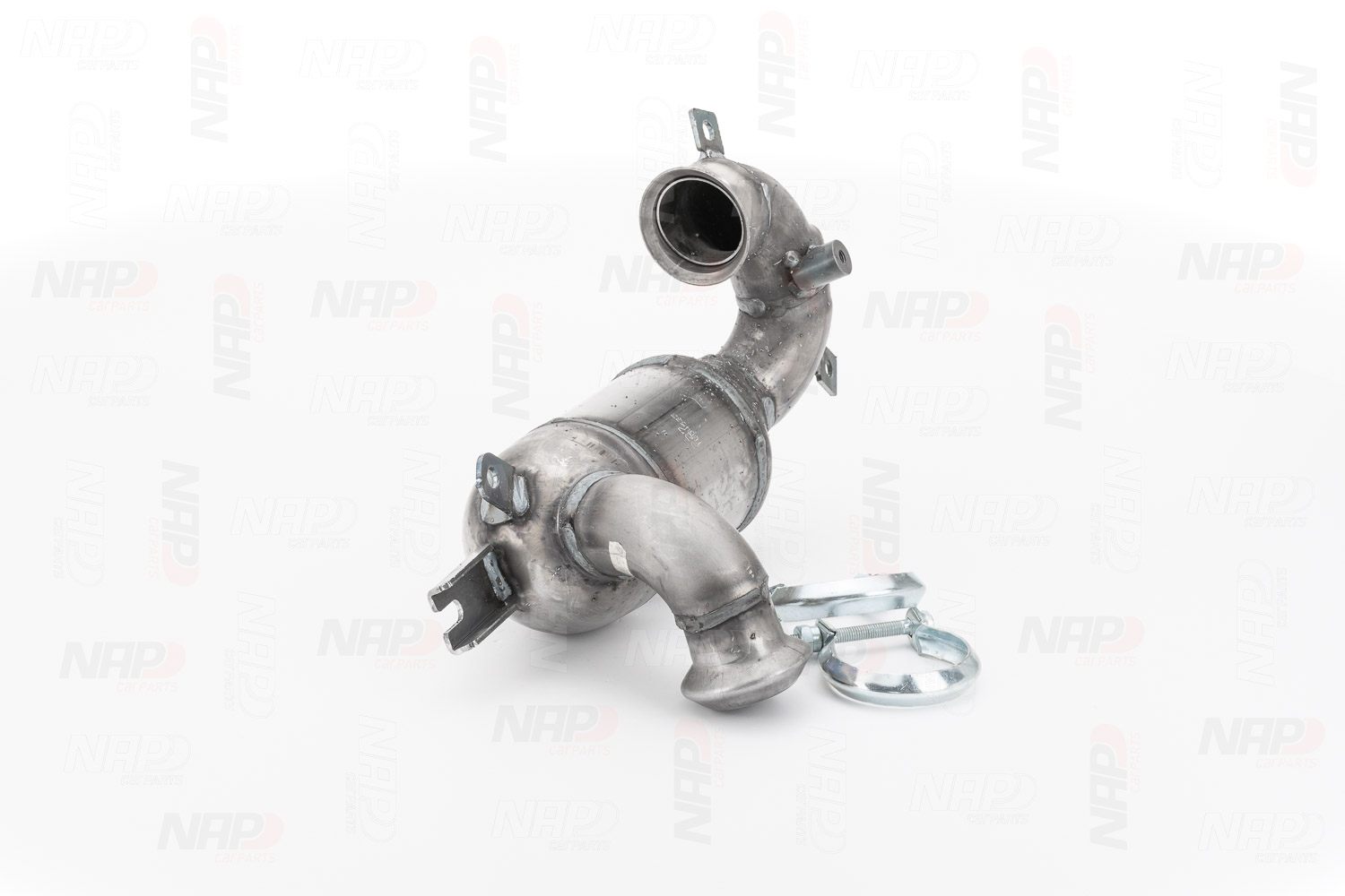 NAP carparts CAD10453 catalytic converter PEUGEOT 407 Saloon 2.0 HDi (6DRHRH, 6DRHRE, 6DRHRG, 6DRHRJ) 136hp 2007