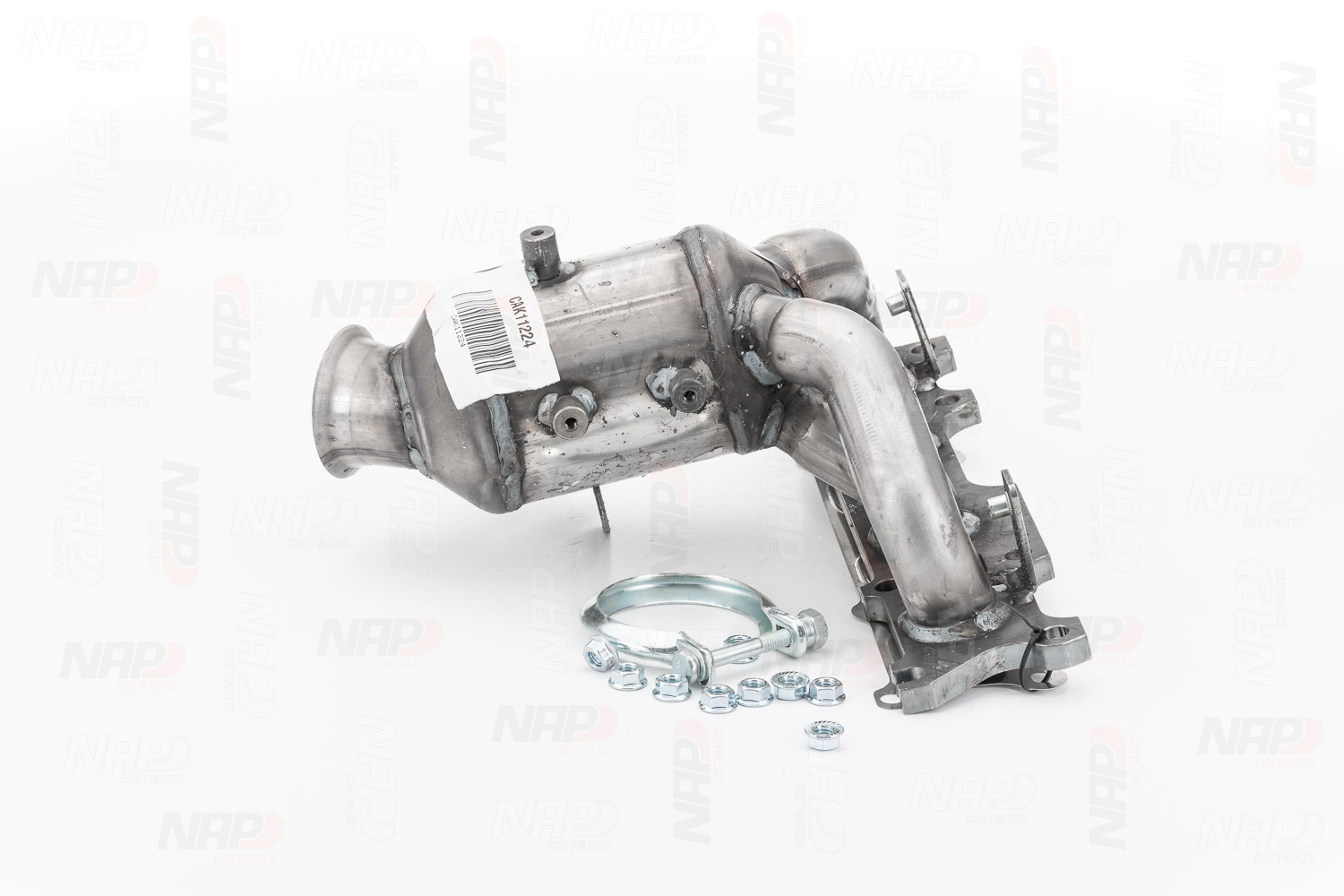 NAP carparts CAK11224 catalytic converter PEUGEOT 407 Saloon 2.0 Flex (6DRFJB) 140hp 2007