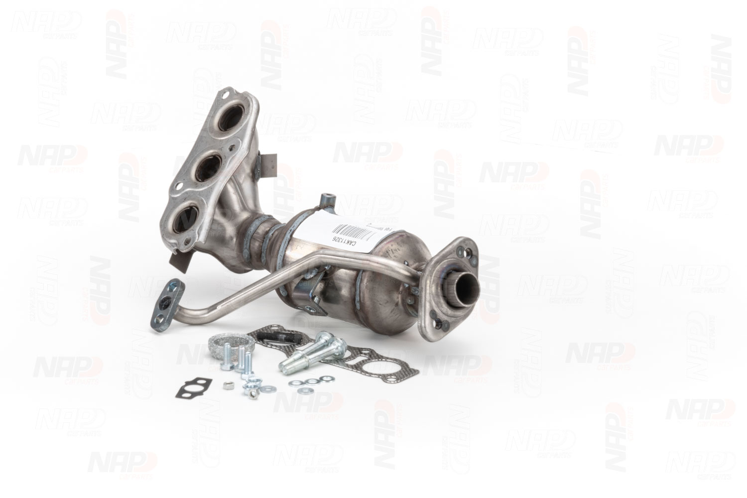 NAP carparts CAK11326 Catalytic converter TOYOTA Yaris Hatchback (_P9_) 1.0 VVT-i 69 hp Petrol 2008