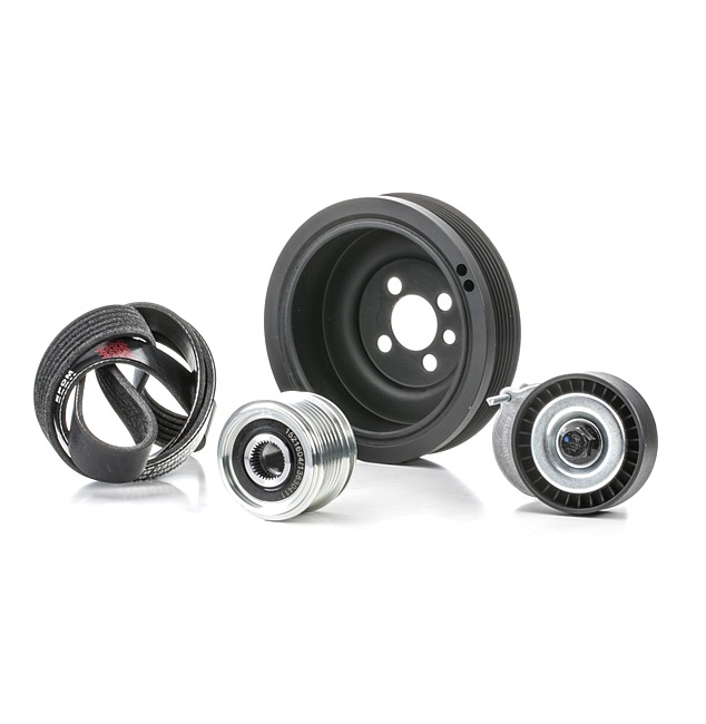 Kit Cinghie Poly-V 542R0708 RIDEX Volkswagen Golf VI Hatchback (5K1) 1.6 TDI 2012 105 CV