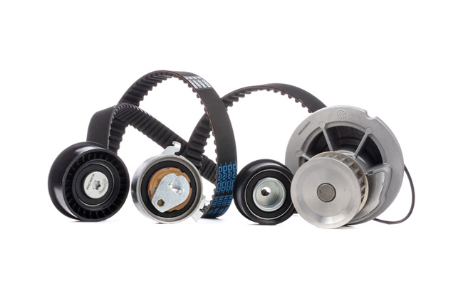 RIDEX 3096W0390 Wasserpumpe + Zahnriemensatz OPEL Astra G CC (T98) 1.6 16V (F08, F48) 101 PS Benzin 2003