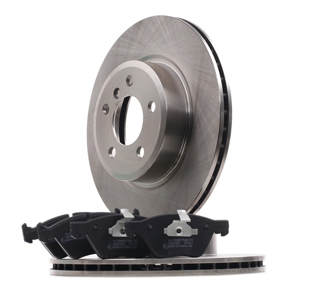 STARK SKBK-10990495 Kit Dischi E Pastiglie Freno Anteriore Per BMW Serie 5 F10/F11 - Ventilato, Diametro 330 Mm, OE 34106883506