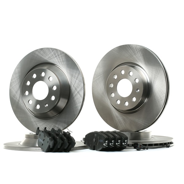 Kit de travões 3405B0507 RIDEX VW Passat B8 Variant (3G5, CB5) 1.4 TSI 4motion 2015 150 cv
