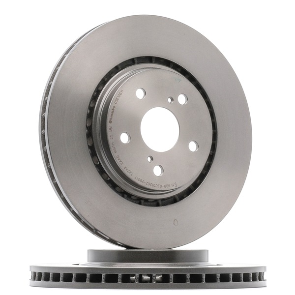 BREMBO 09.E126.11 Brake discs TOYOTA RAV4 V (XA50) 2.0 VVTi 173 hp Petrol 2021