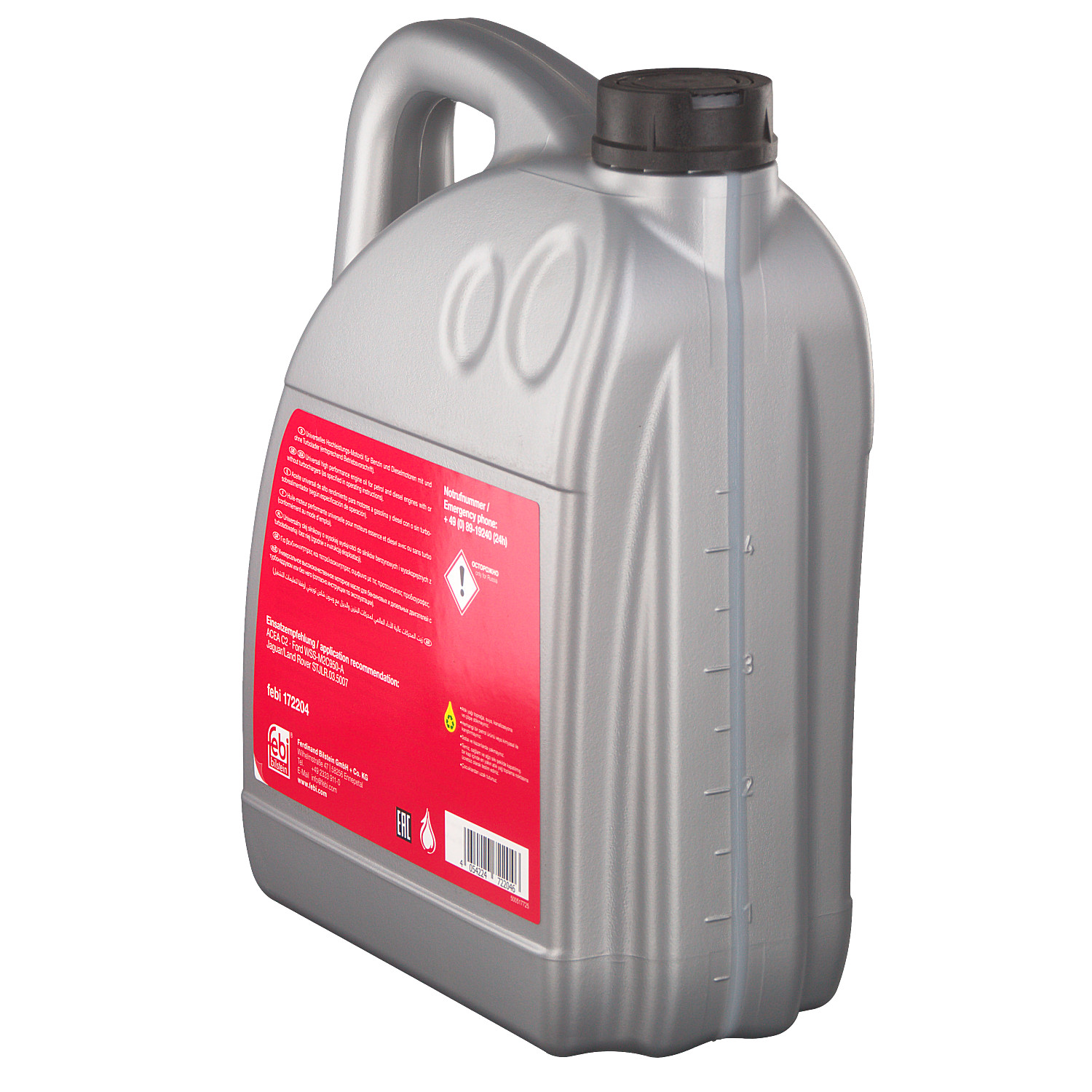 FEBI BILSTEIN 172204 Engine oil TOYOTA LAND CRUISER 150 (KDJ15_, GRJ15_) 2.8 D-4D 230 hp Diesel 2025