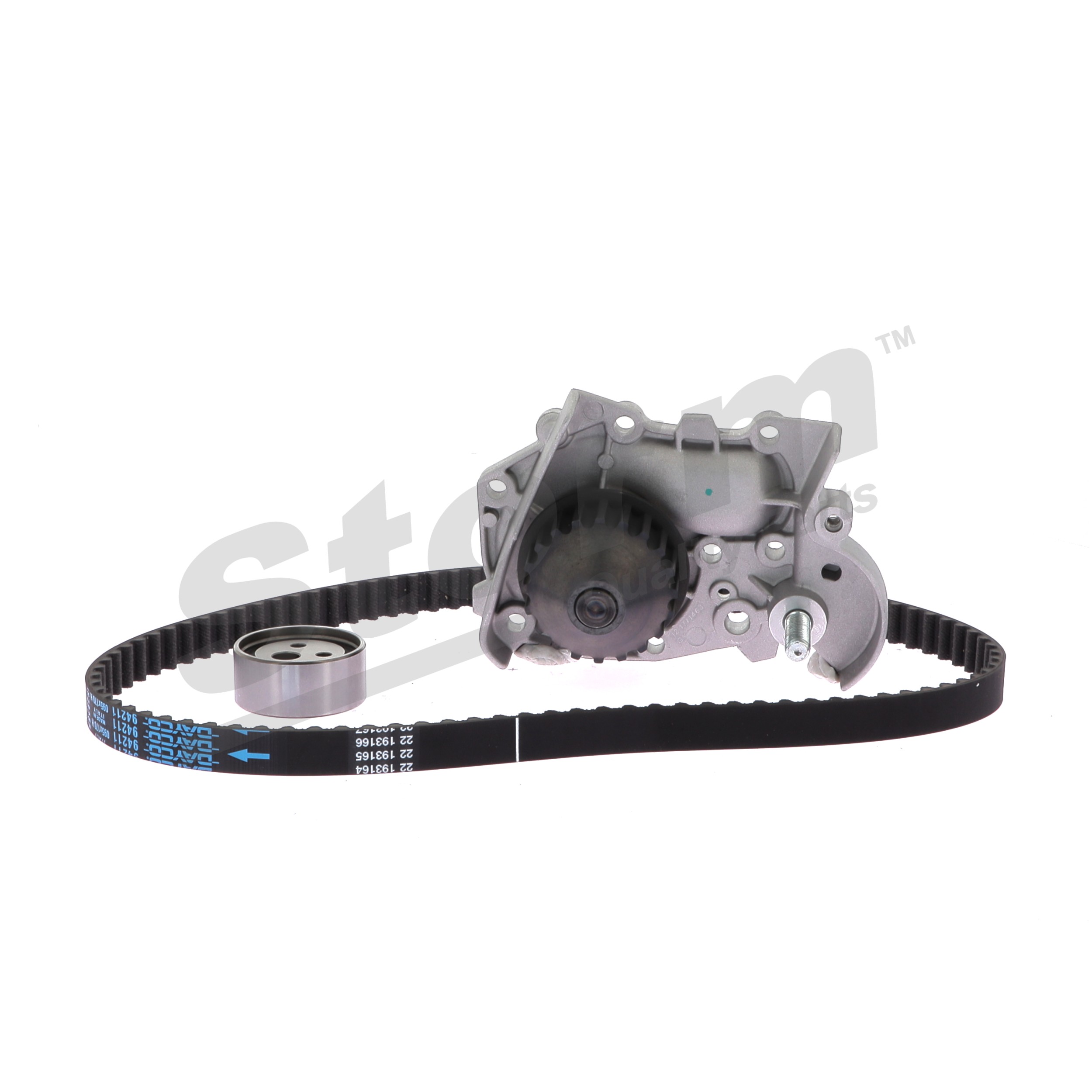 STORM QUALITY PARTS 5550057KP kit de distribution + pompe à eau RENAULT Clio I 3/5 portes 1.2 58CV 1993