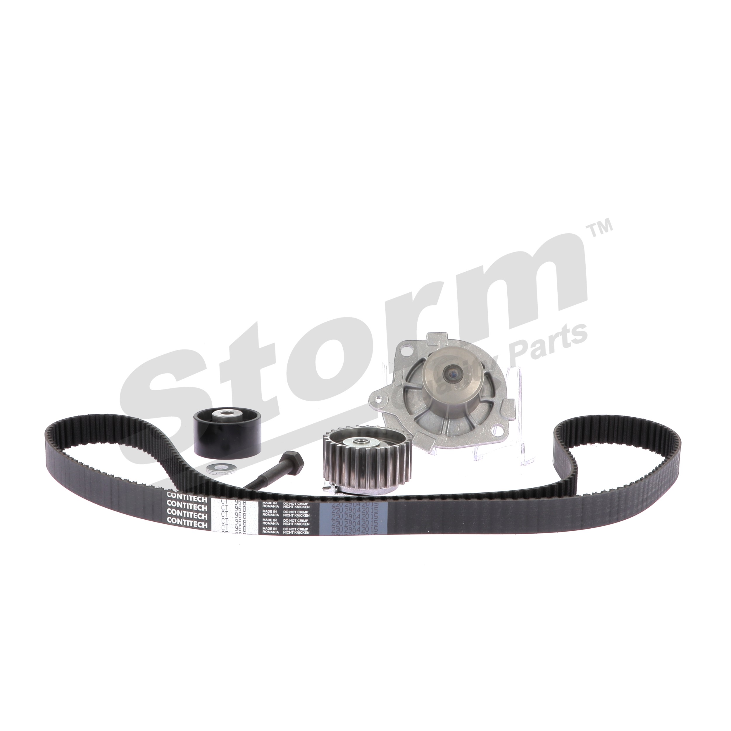 Kit cinghia distribuzione, pompa acqua 5550099KP STORM QUALITY PARTS LANCIA Thesis (841) 2.4 JTD 2009 150 CV