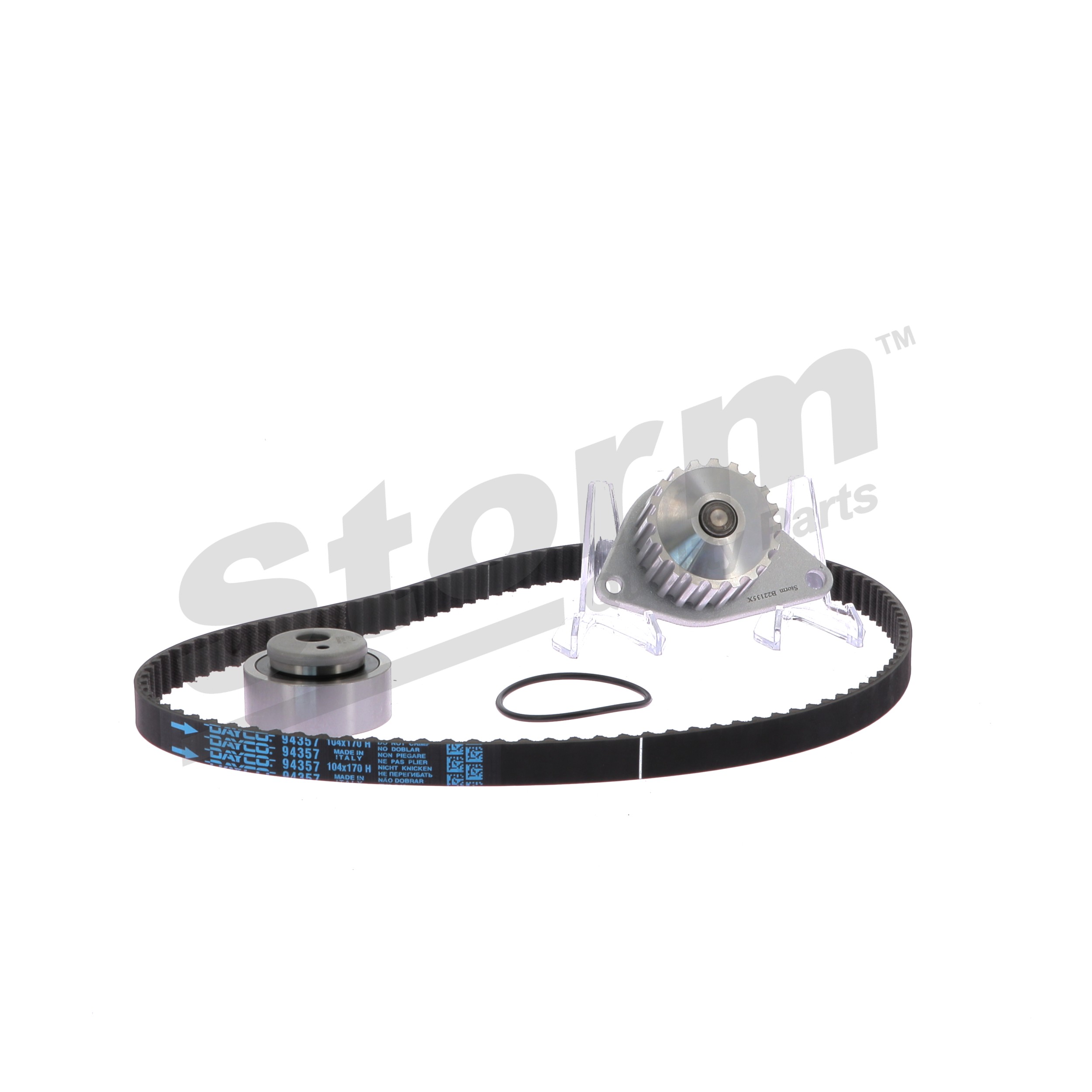 Bomba de água + kit de correia dentada 5550107KP STORM QUALITY PARTS CITROËN AX Hatchback 1.3 Sport (ZAM4A) 1988 95 cv
