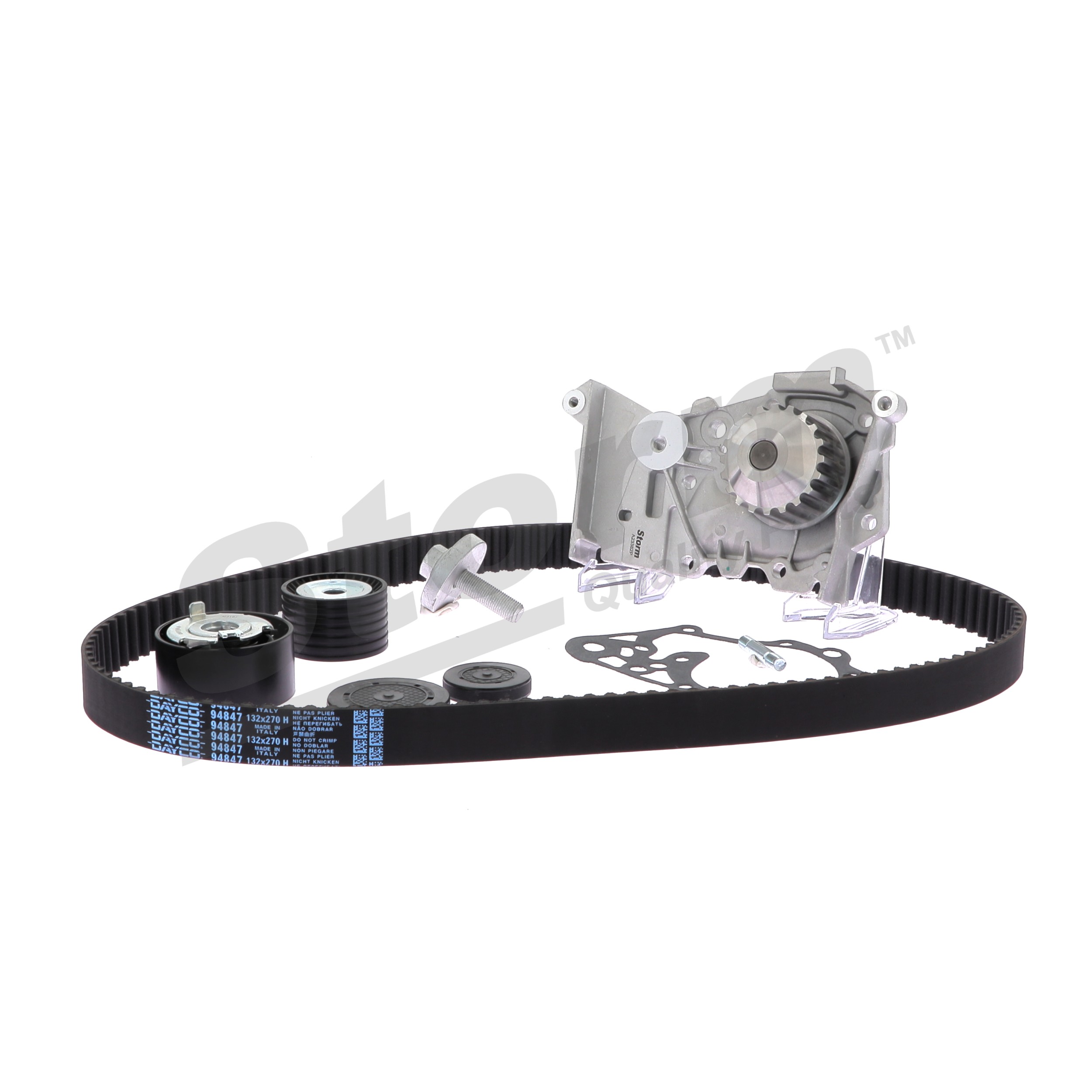 Zestaw paska rozrządu + pompa wody 5550576KP STORM QUALITY PARTS RENAULT Scénic I (JA0/1, FA0) 1.6 BiFuel (JA04) 2001 107 KM