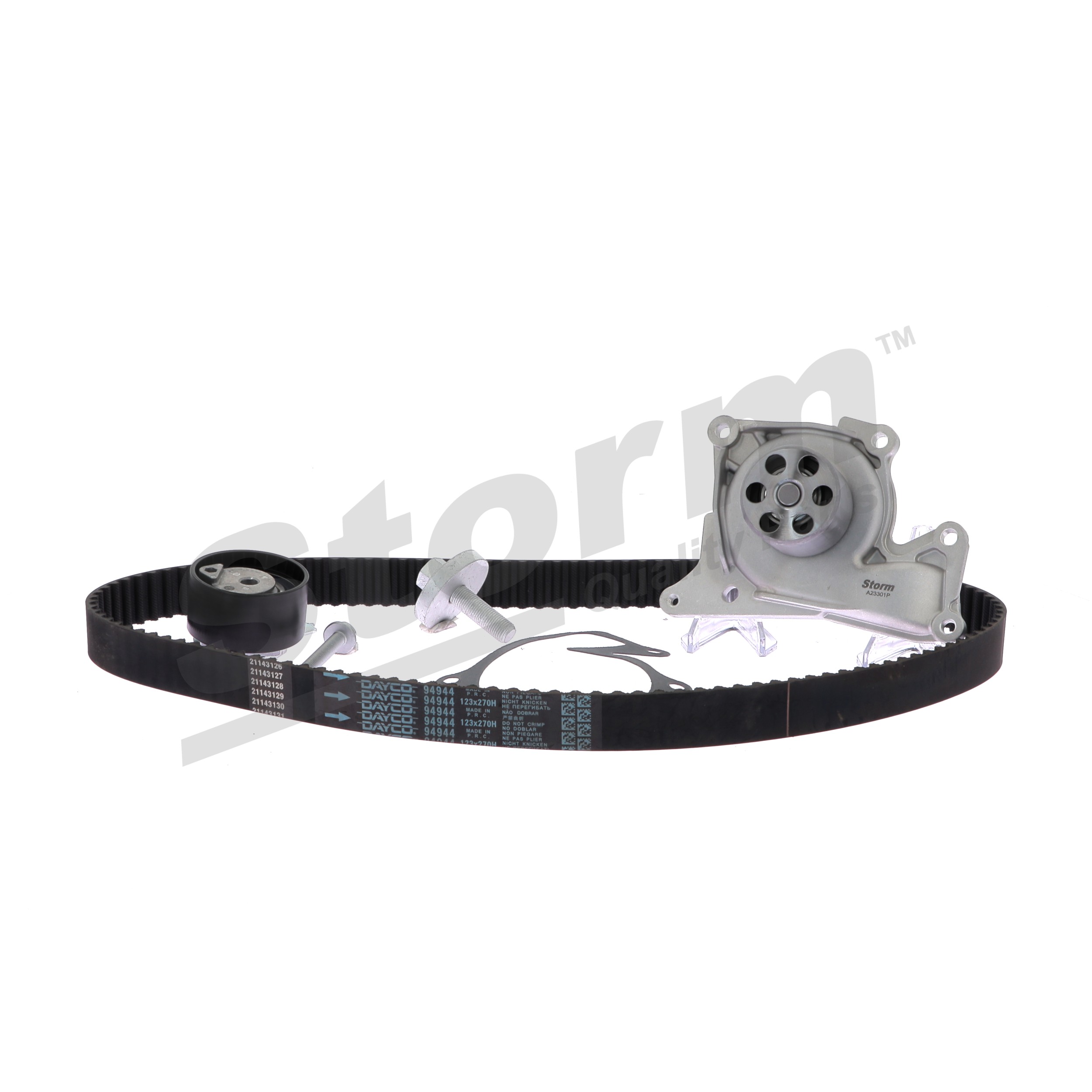 Número OEM 82 00 713 853 - Bomba de água + kit de correia dentada 5550580KP RENAULT, DACIA, SANTANA