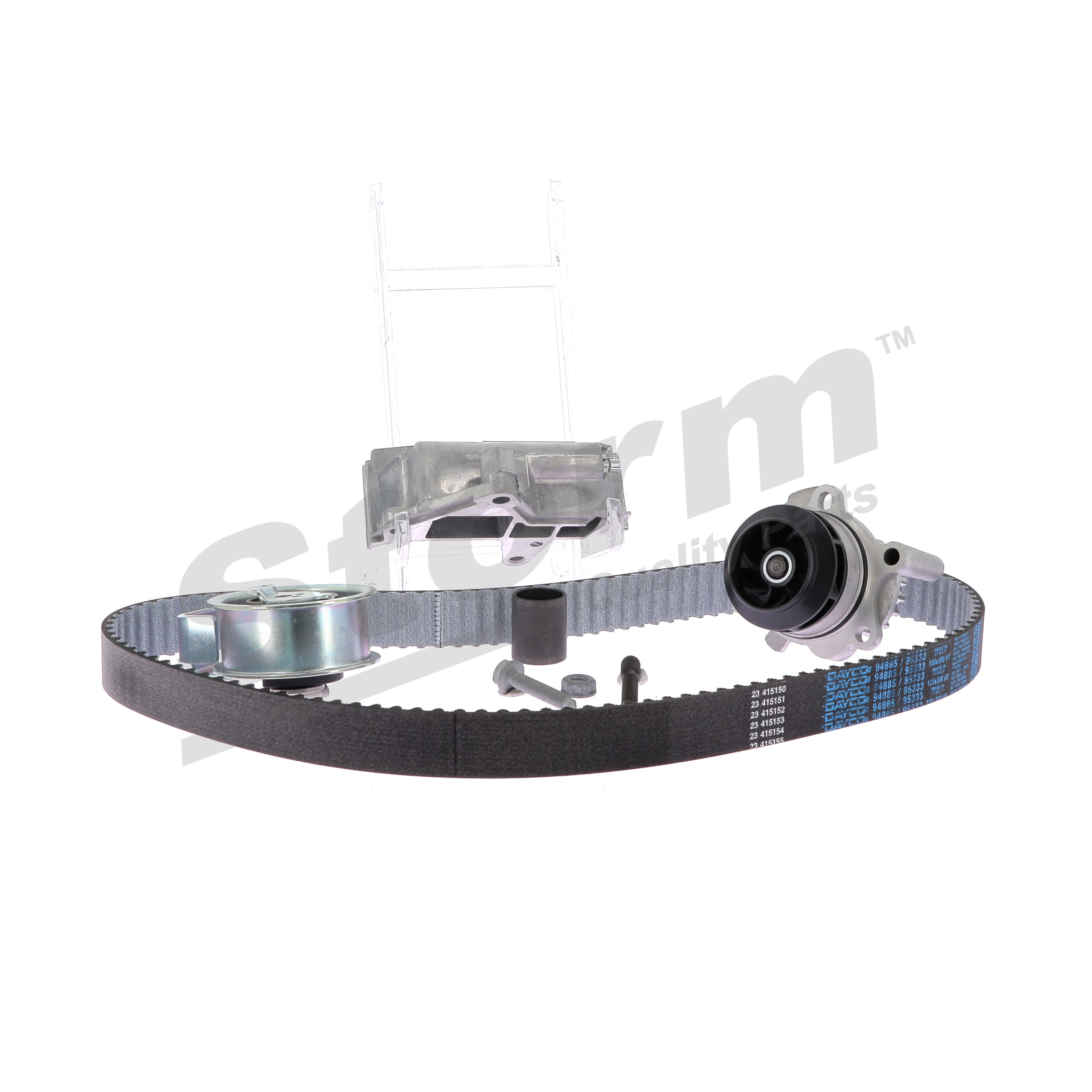 Número OEM K68000693AB - Bomba de água + kit de correia dentada 5550583KP VW, SKODA, JEEP, CHRYSLER, DODGE