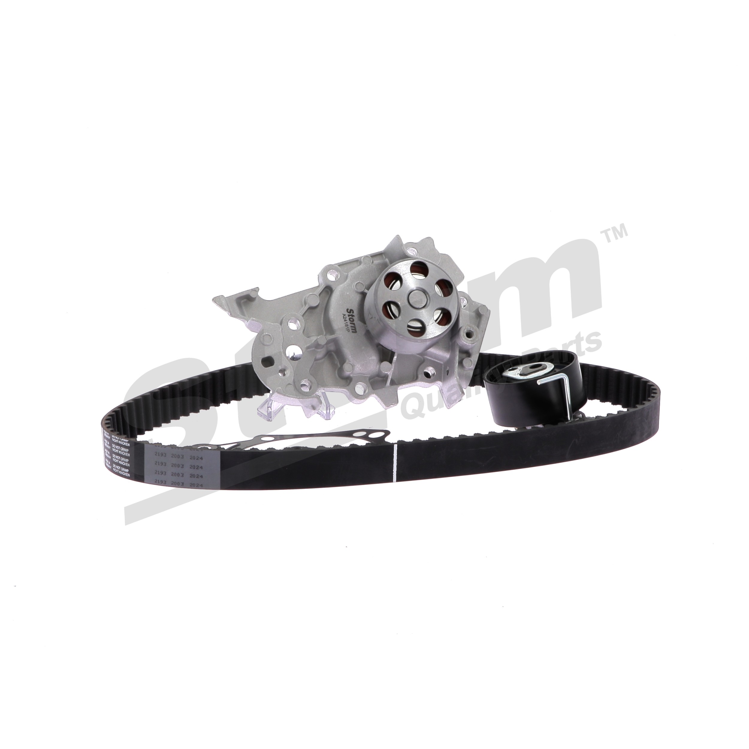 Zahnriemen und Wasserpumpe 904466KP STORM QUALITY PARTS RENAULT Clio III Schrägheck (BR0/1, CR0/1) 1.2 16V (BR0R, BR1D, BR1L, CR0R) 2012 65 PS