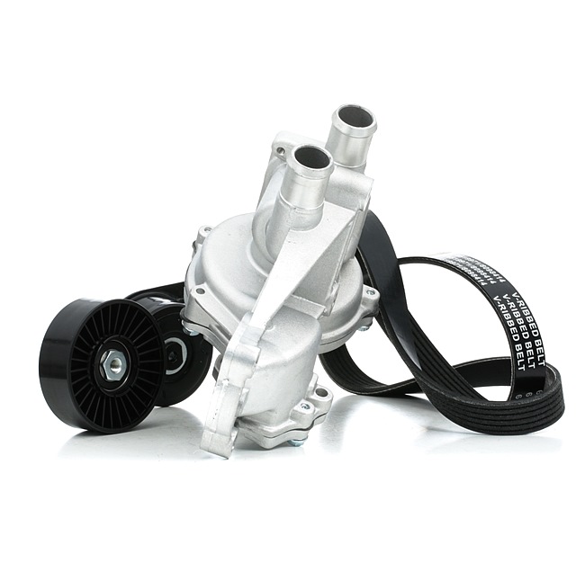 Vandpumpe + kileremssæt 4172P0076 RIDEX VW Transporter T4 Bus (70B, 70C, 7DB, 7DK, 70J, 70K, 7DC, 7DJ) 1.9 D 1993 60 HK