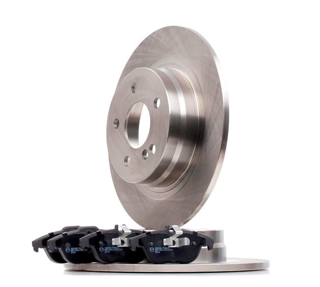 Número OEM 204 423 09 12 - Kit de discos de freno y pastillas 3405B0844 MERCEDES-BENZ