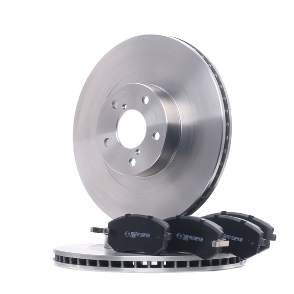 RIDEX 3405B0870 Bremsscheiben und -beläge Subaru Impreza GG