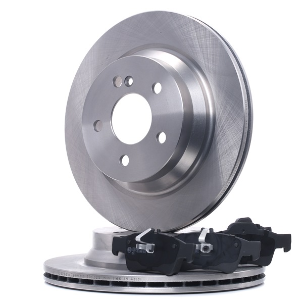 RIDEX 3405B0876 Bremsscheiben und -beläge Mercedes CLS c219