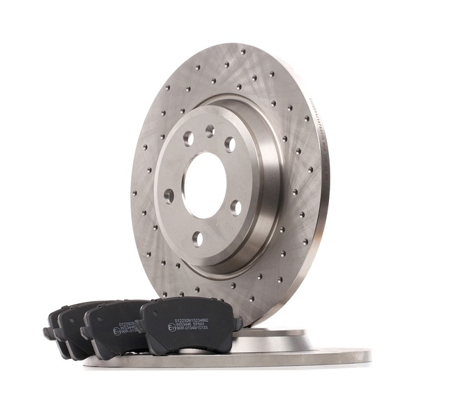 Kit dischi e pastiglie SKBK-10990951 STARK AUDI A4 B8 Avant (8K5) 2.0 TDI 2009 136 CV