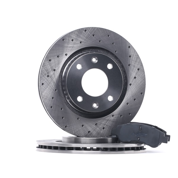 RIDEX 3405B0955 brake pads and discs PEUGEOT Partner Origin Van (G_) 1.9 D 69hp 2009