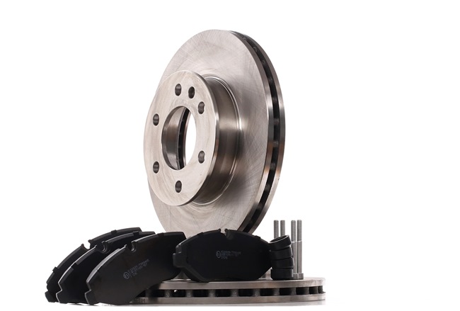 RIDEX | Dischi e pastiglie Assale anteriore, Tipo disco freno: ventilazione interna, predisposto per visualizzazione avviso usura, con lamierino anticigolío 3405B0956 Volkswagen Crafter 30-50 Van (2E) 2008 economici online