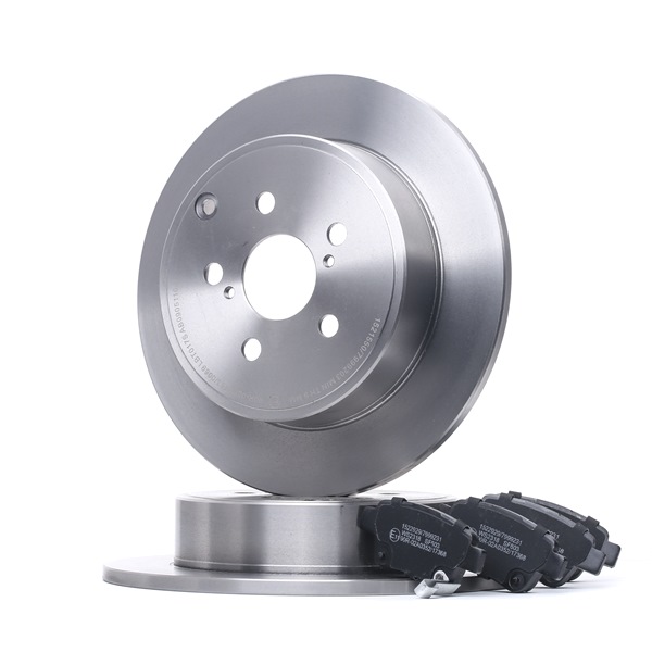 RIDEX 3405B0968 Bremsscheiben und -beläge Toyota Avensis t25