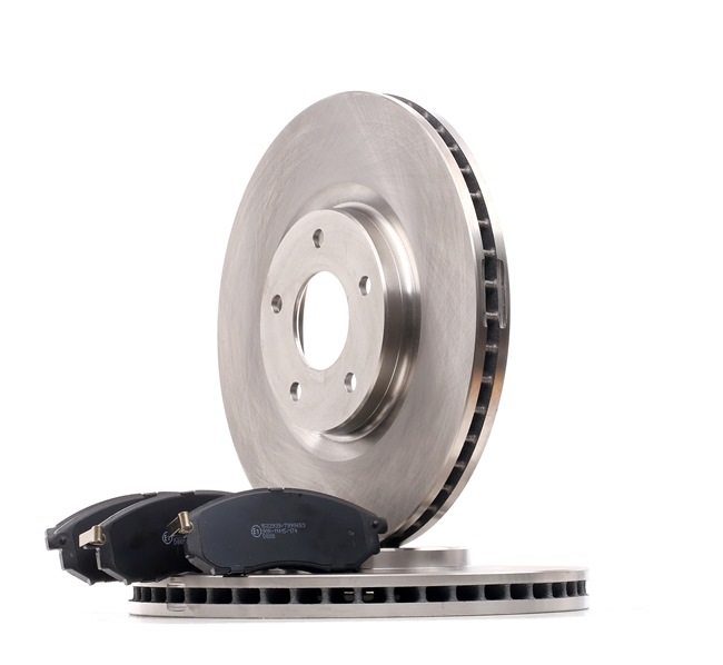 RIDEX 3405B1008 Bremsscheiben und -beläge Nissan Qashqai j10