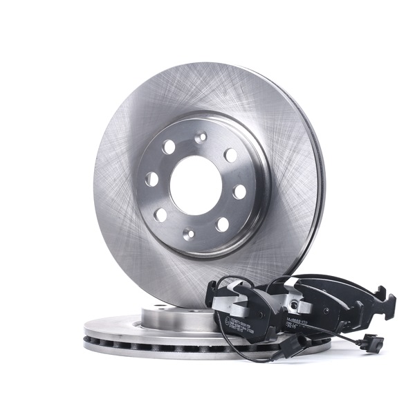 RIDEX 3405B1064 Brake pads and discs FIAT PUNTO EVO (199) 1.2 65 hp Petrol 2011