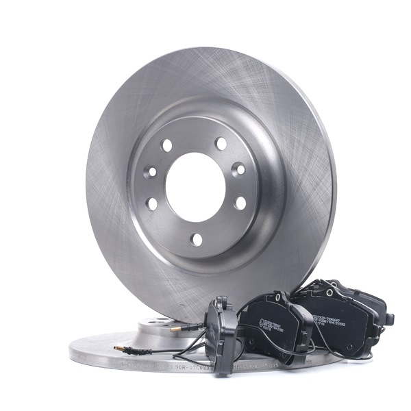 Bremsen komplett 3405B1123 RIDEX PEUGEOT 407 Limousine 1.8 (6D6FZB) 2005 116 PS