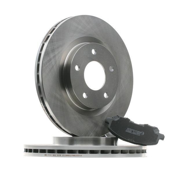 Kit de discos de freno y pastillas SKBK-10991160 STARK MITSUBISHI Outlander II SUV (CW_W) 2.0 4WD 2006 147 cv