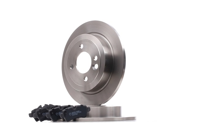 Kit dischi e pastiglie 3405B1173 RIDEX MINI Cabrio (R52) 1.6 John Cooper Works 2005 210 CV