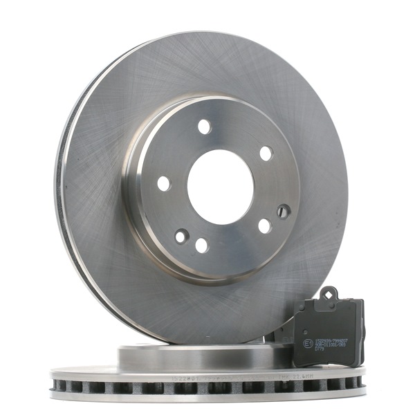 RIDEX 3405B1260 Bremsscheiben und -beläge W210