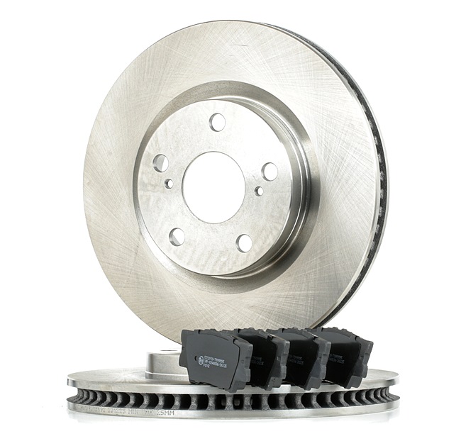 RIDEX | Kit freno Assale posteriore, Tipo disco freno: ventilazione interna, non predisposto per visualizzazione avviso usura 3405B1357 TOYOTA RAV4 III SUV (XA30) 2011 economici online