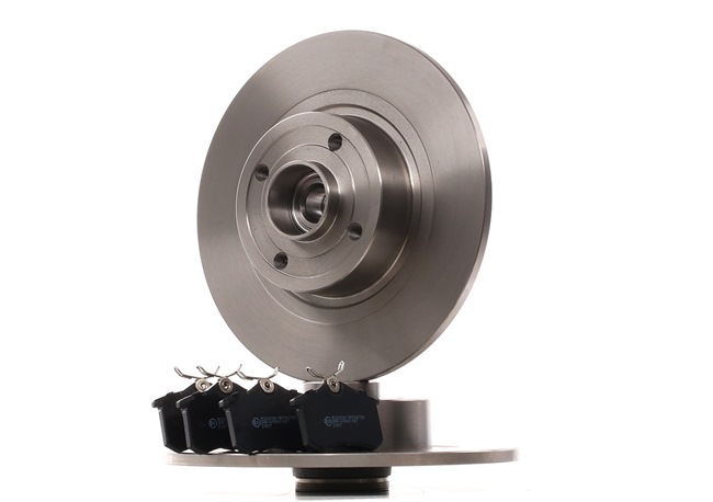 Kit de discos de freno y pastillas 3405B1401 RIDEX RENAULT Megane II Familiar (KM) 1.6 16V 2008 102 cv