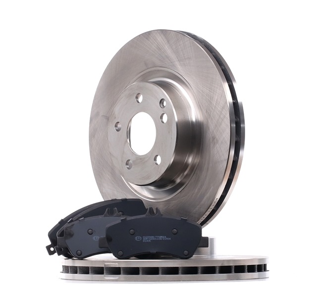 Número OEM 204 421 29 12 - Kit de discos de freno y pastillas SKBK-10991408 MERCEDES-BENZ, SMART