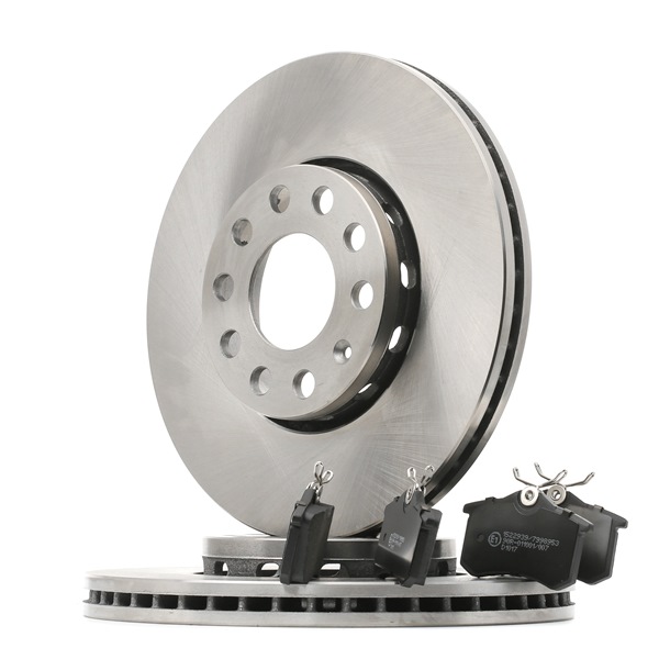 Remschijven en blokken, set 3405B1443 RIDEX Volkswagen Passat B5 Variant (3B5) 1.9 TDI 2000 110 Pk