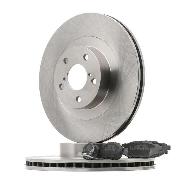 RIDEX 3405B1457 Bremsscheiben und -beläge Subaru Legacy BM
