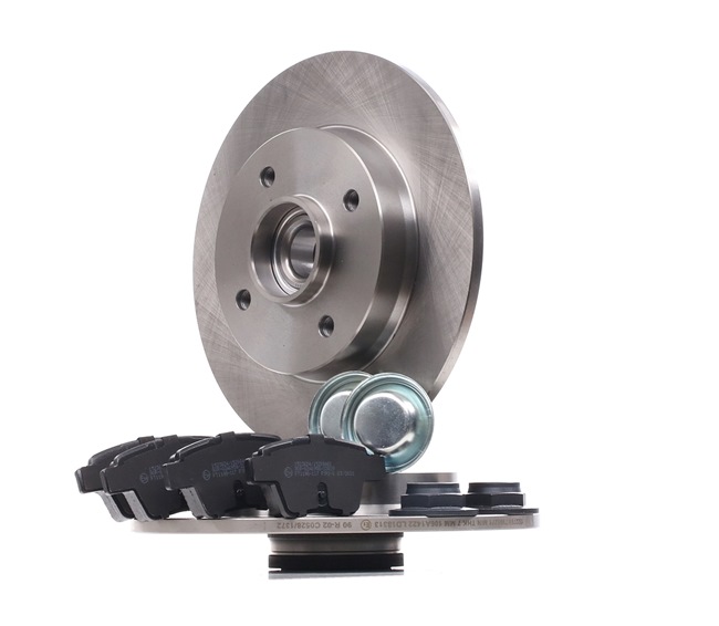 RIDEX 3405B1489 brake pads and discs PEUGEOT 207 Hatchback 1.4 16V 95hp 2008