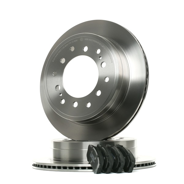 STARK SKBK-10991494 Disques et plaquettes de freins arrière et avant Toyota Land Cruiser Prado 90