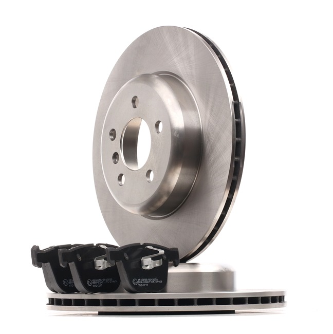 RIDEX 3405B1504 Bremsscheiben und -beläge BMW 7 (F01, F02, F03, F04)