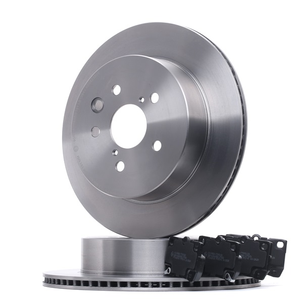 STARK | Juego de discos y pastillas de freno Eje trasero, Tipo disco de frenos: ventilación interna, con avisador acústico de desgaste, sin buje de rueda SKBK-10991520 LEXUS IS II Berlina (XE20) 2007 baratos online