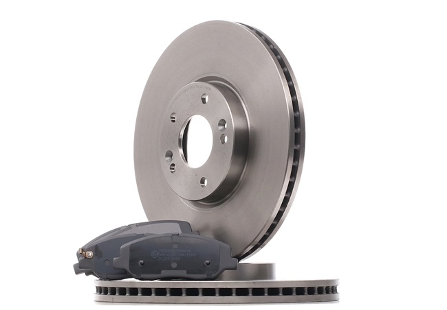 RIDEX 3405B1551 Bremsscheiben und -beläge Hyundai Santa FE DM