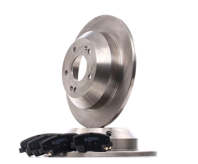 RIDEX 3405B1557 Bremsscheiben und -beläge Hyundai Santa FE DM