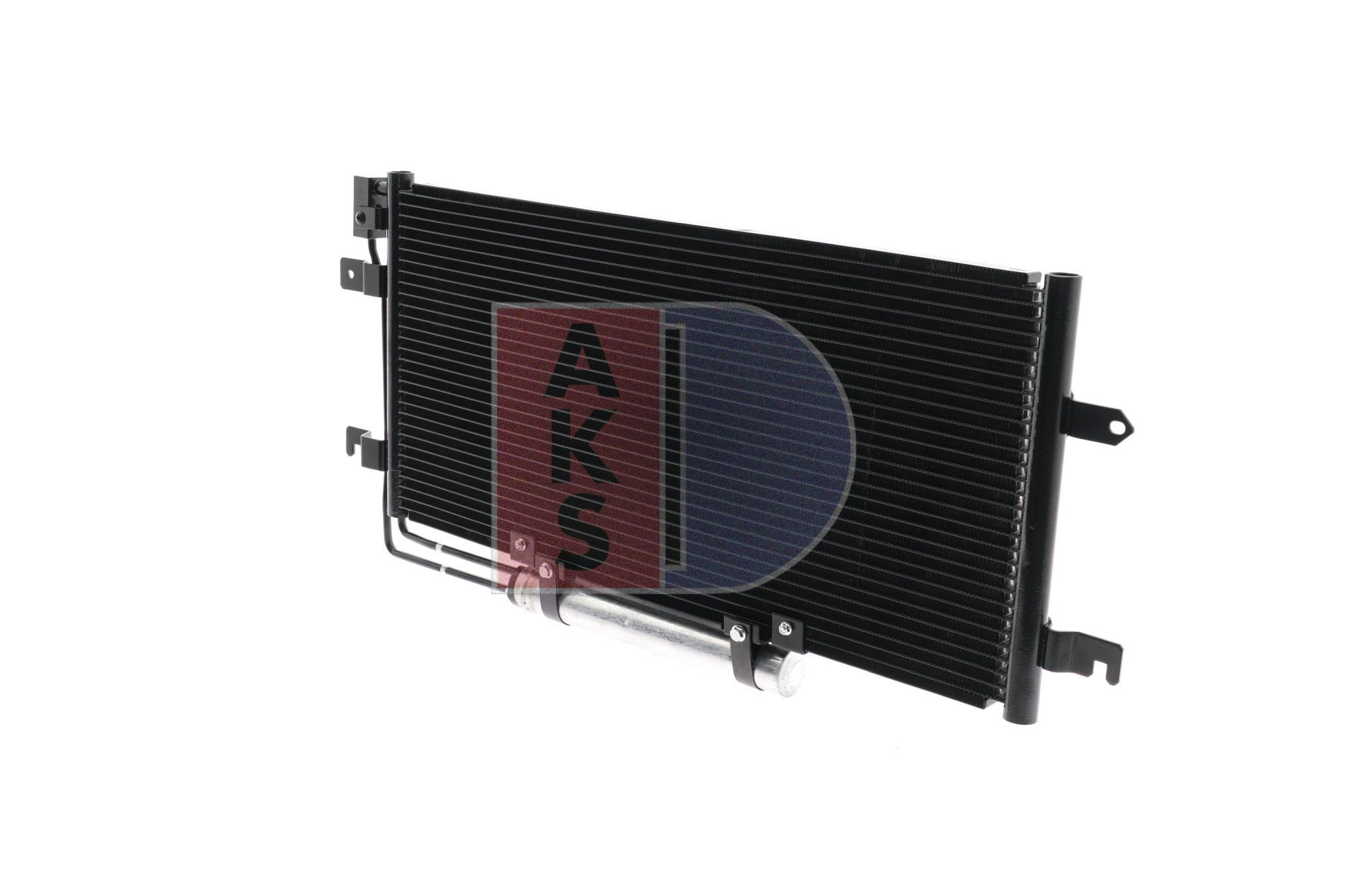 AKS DASIS 042007N condenser Volkswagen Transporter T4 Minibus (70B, 70C, 7DB, 7DK, 70J, 70K, 7DC, 7DJ) 2.5 Syncro 115hp 2001