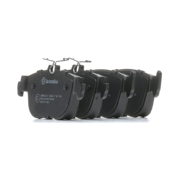 BREMBO | Bremsbelagsatz Scheibenbremse exkl. Verschleißwarnkontakt, mit Kolbenclip, mit Anti-Quietsch-Blech, mit Zubehör P 85 189 VW Caddy V Kastenwagen (SBA, SBH) 2021 günstig online