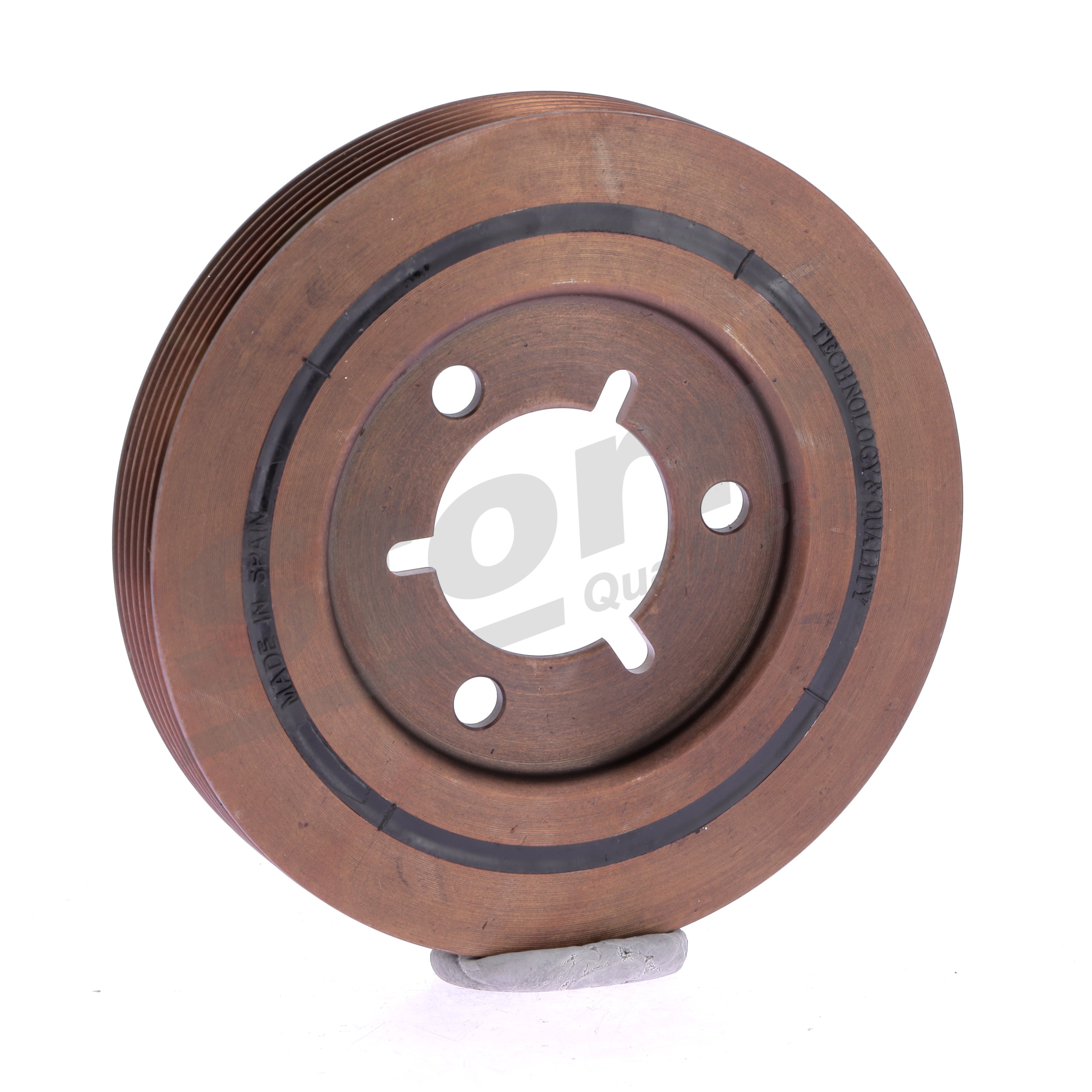 STORM QUALITY PARTS F2390 crankshaft pulley PEUGEOT 407 Saloon 2.7 HDi (6DUHZJ, 6DUHZF) 204hp 2009