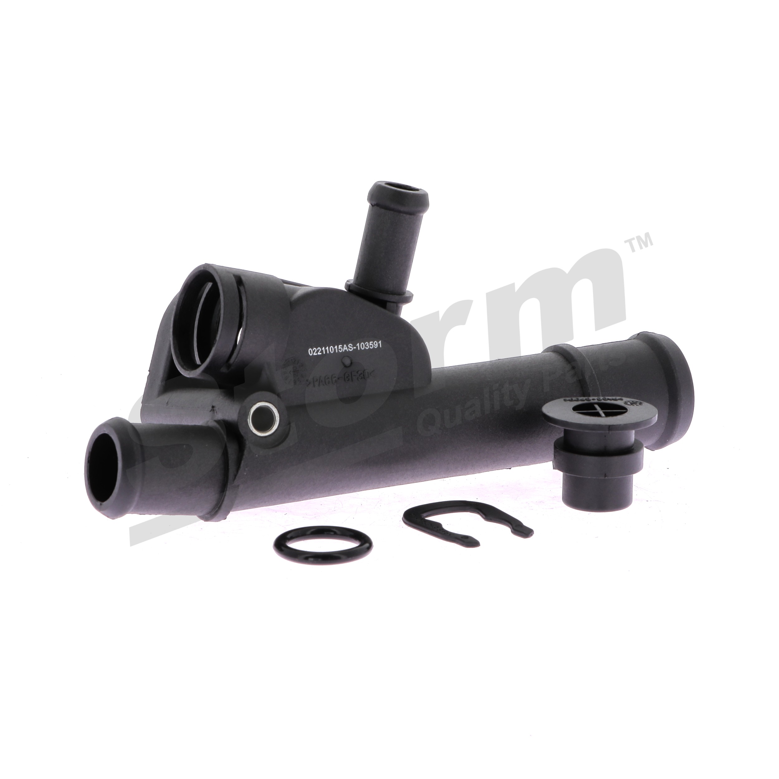 Número OEM 038 121 133 - Brida de refrigerante F3591 SEAT, AUDI, SKODA, LAND ROVER